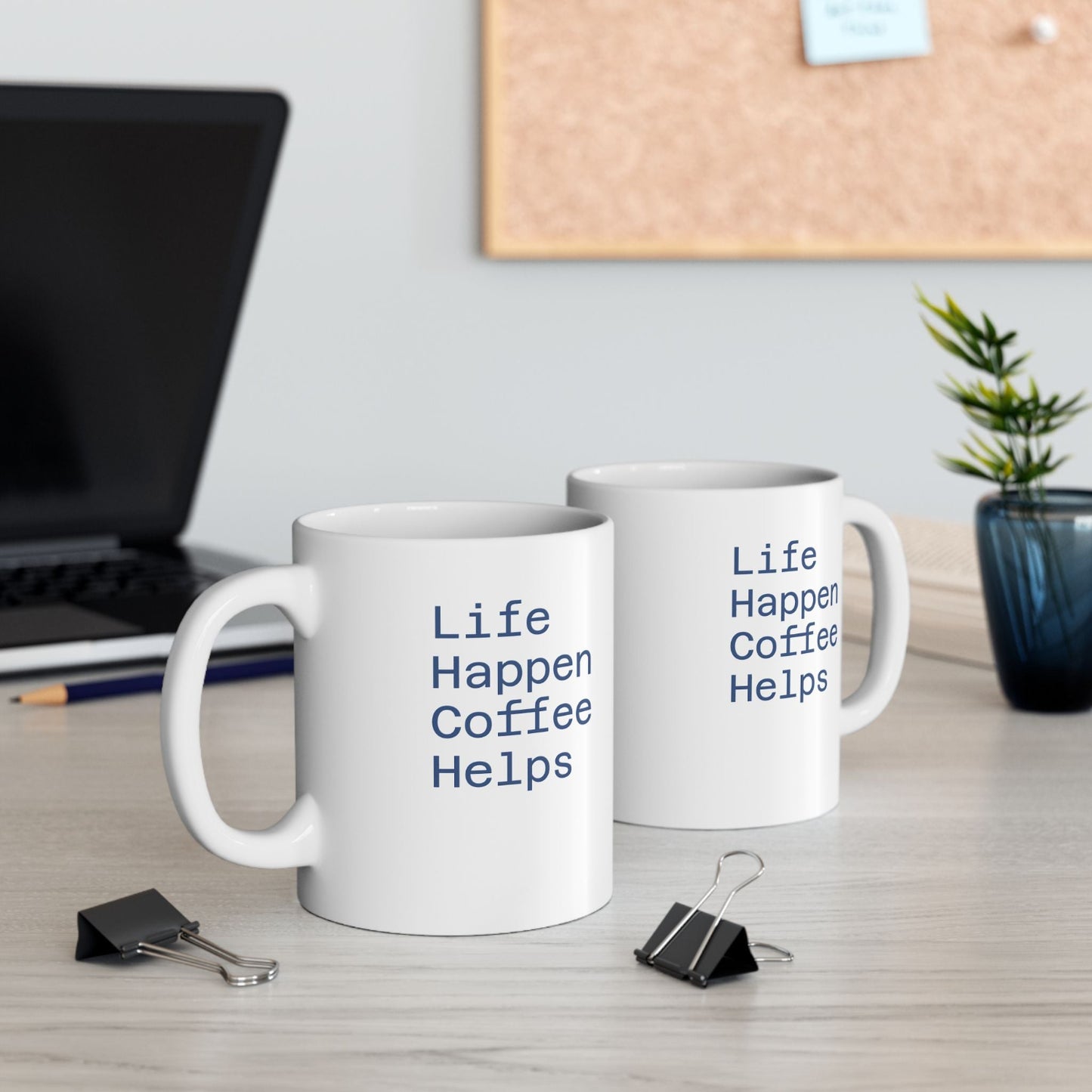 Coffee Mug, Life Journey Ceramic Mug, Coffee Lover Gift, Inspirational Mug, Morning Mug, Gift for Him, Gift for Her