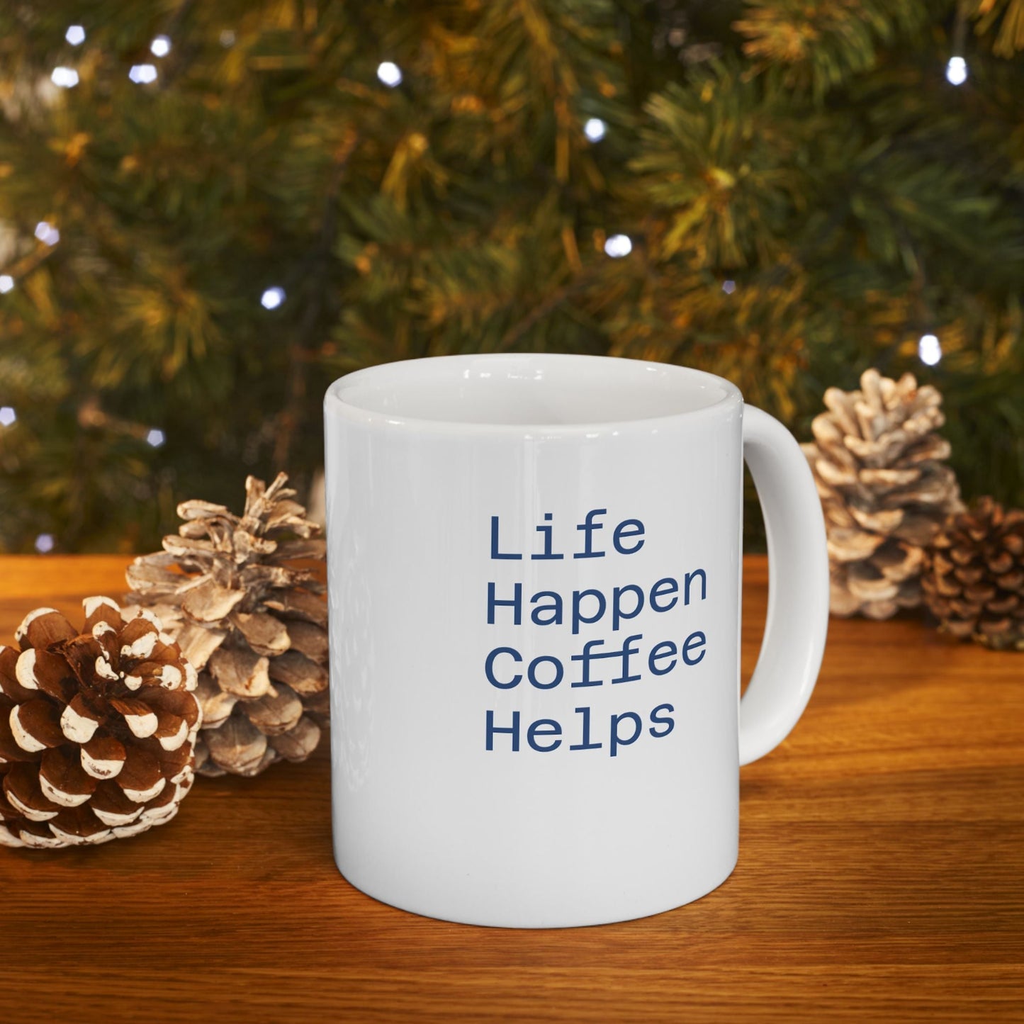 Coffee Mug, Life Journey Ceramic Mug, Coffee Lover Gift, Inspirational Mug, Morning Mug, Gift for Him, Gift for Her