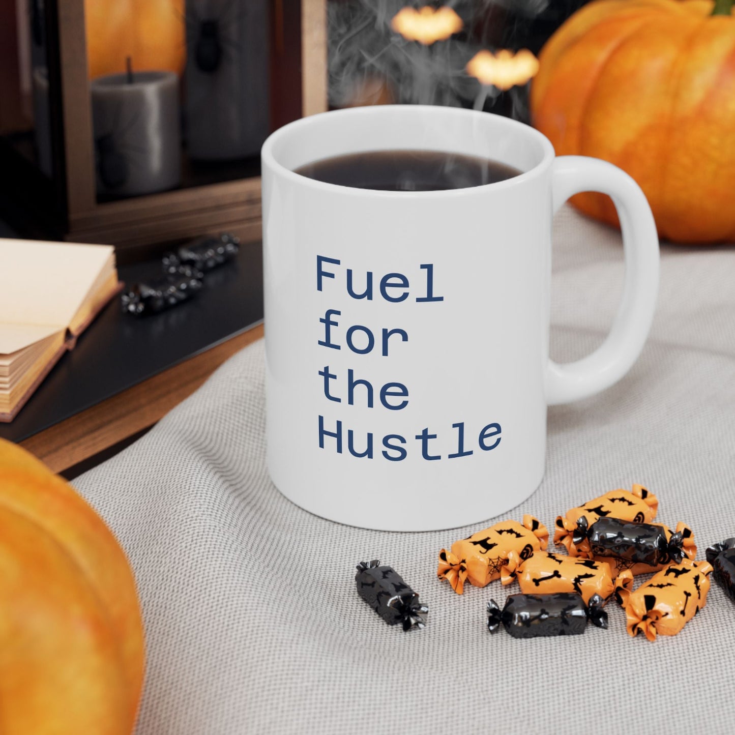 Motivational Coffee Mug, Funny Gift for Hustlers, Office Decor, Inspirational Drinkware, 11oz & 15oz Options