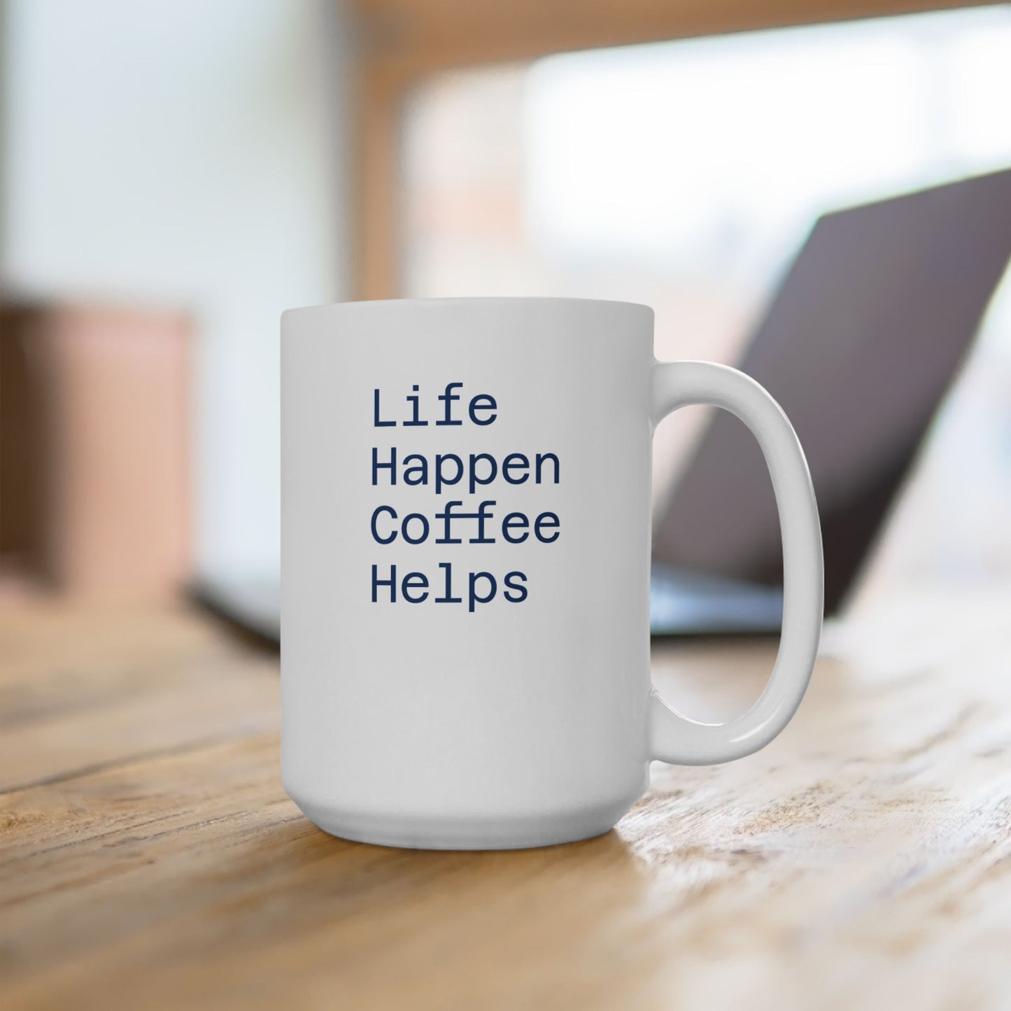 Coffee Mug, Life Journey Ceramic Mug, Coffee Lover Gift, Inspirational Mug, Morning Mug, Gift for Him, Gift for Her